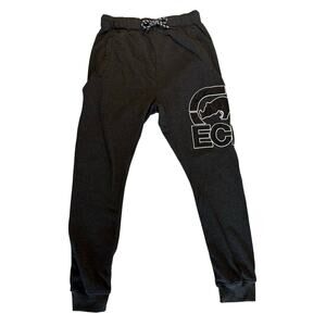 Ecko Sweatpants Men’s Size S Black Comfort Soft Graphic Logo